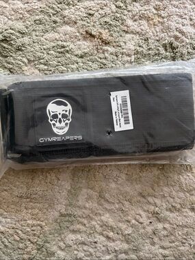 Gymreapers Skull Logo Weightlifting belt- Black